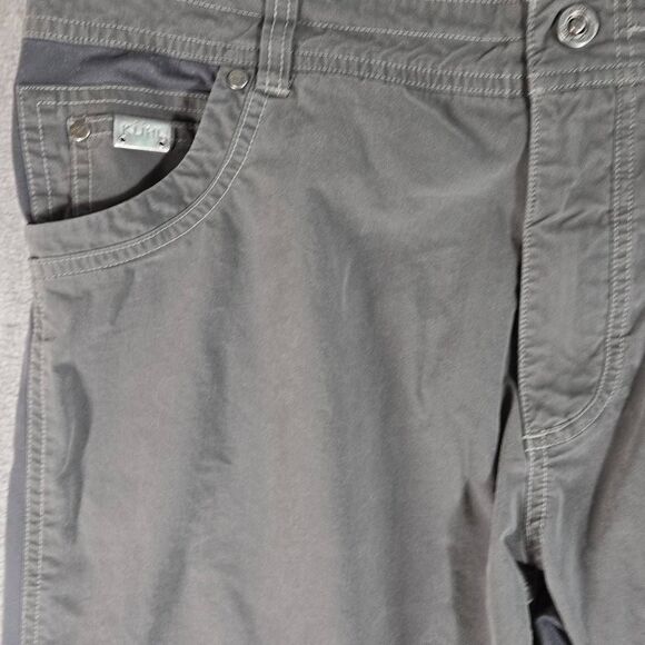 Kuhl Men’s Dark Gray Radikl Lightweight Durable Pants Size 38x32 * DAMAGED - Picture 4 of 14